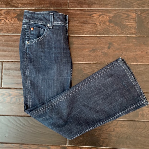Hudson Jeans Signature Boot Cut Dark Indigo Sz 30 - Picture 3 of 7